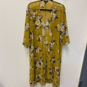 Torrid Chiffon High-Low Kimono